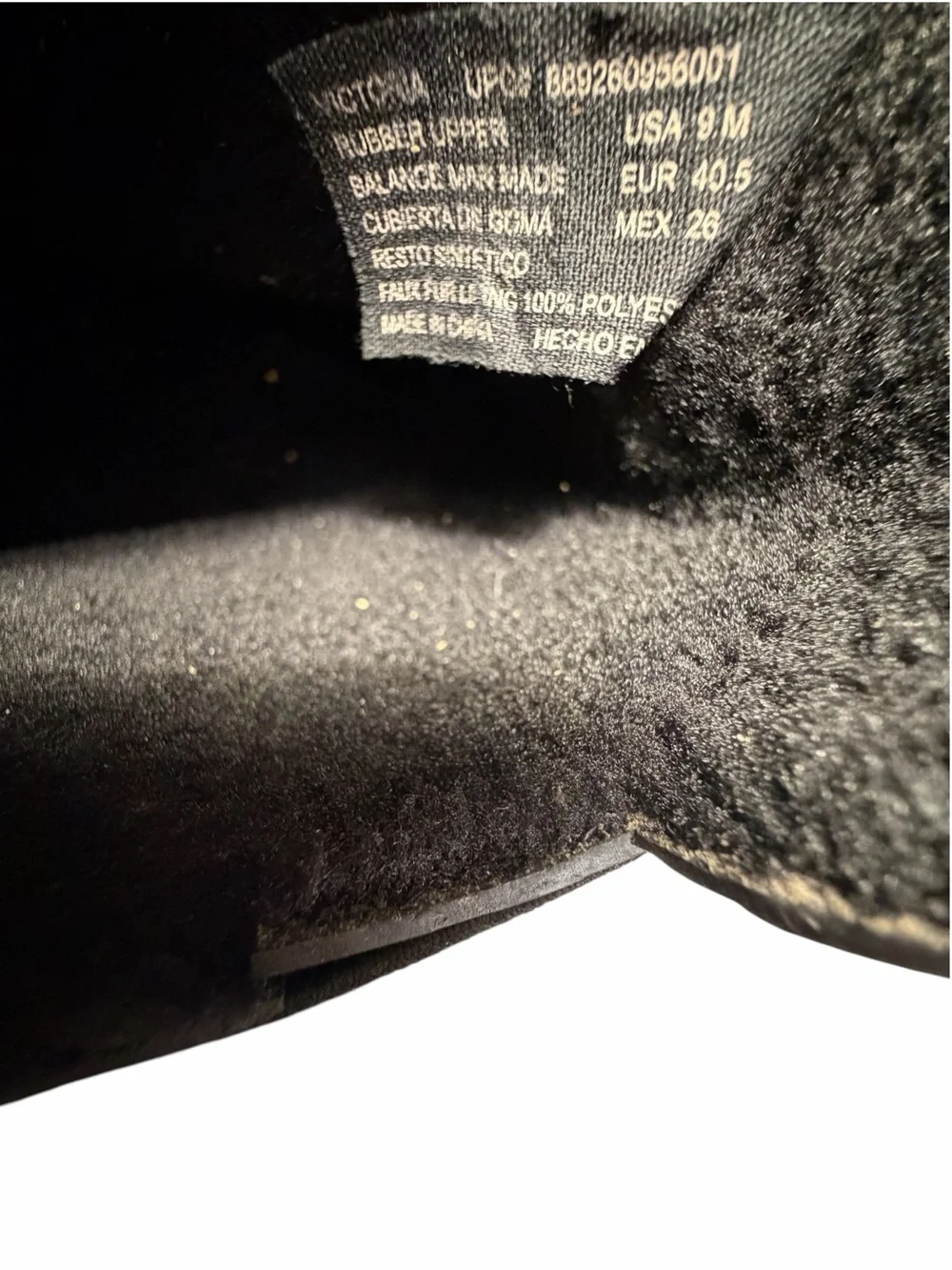 Eddie Bauer Hailey Women’s Black Waterproof Lined Rain Boots Sz 9
